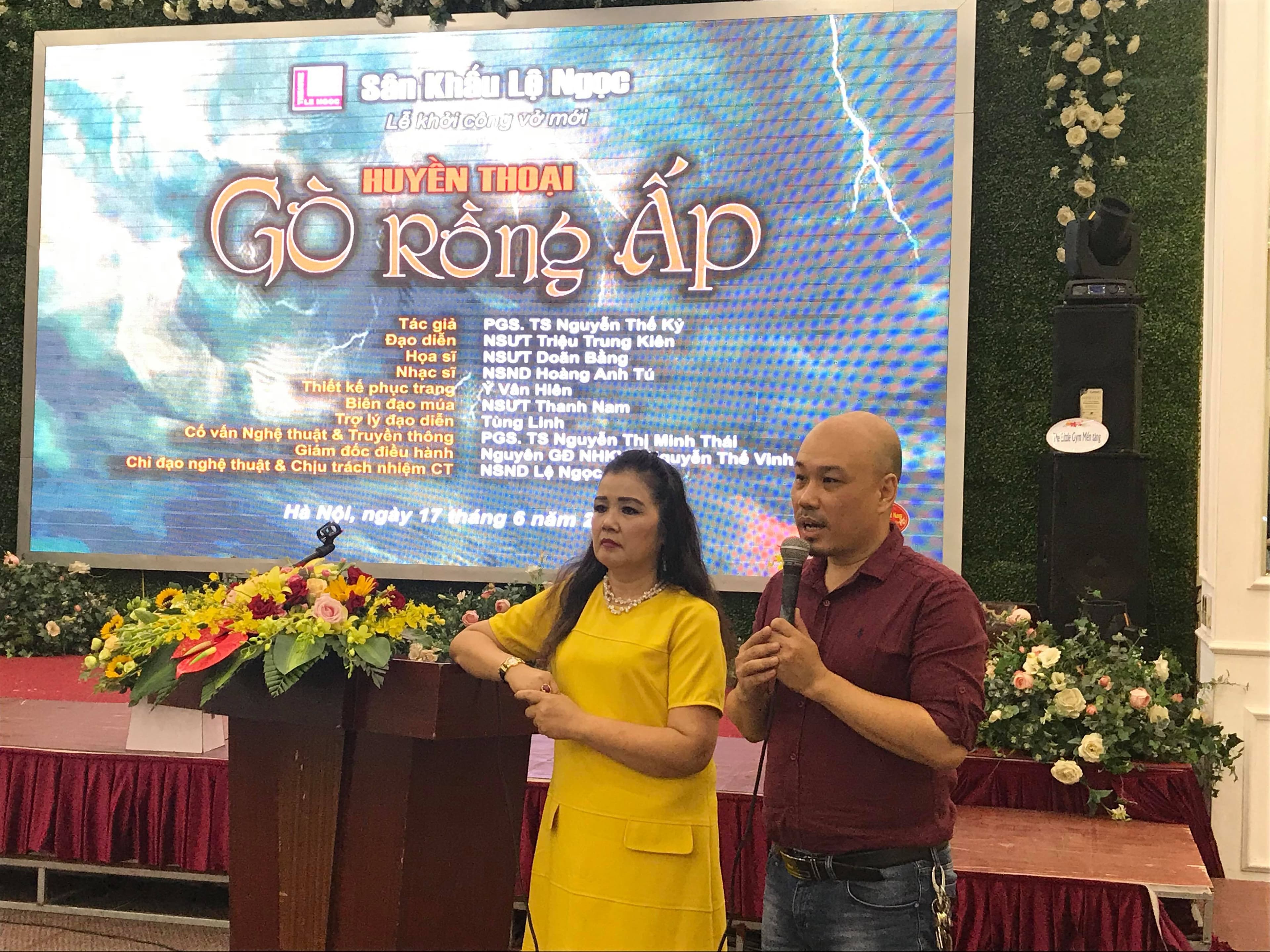 Đạo diễn Triệu Trung Kiên hồi hộp khi dựng kịch về vua Lý Công Uẩn