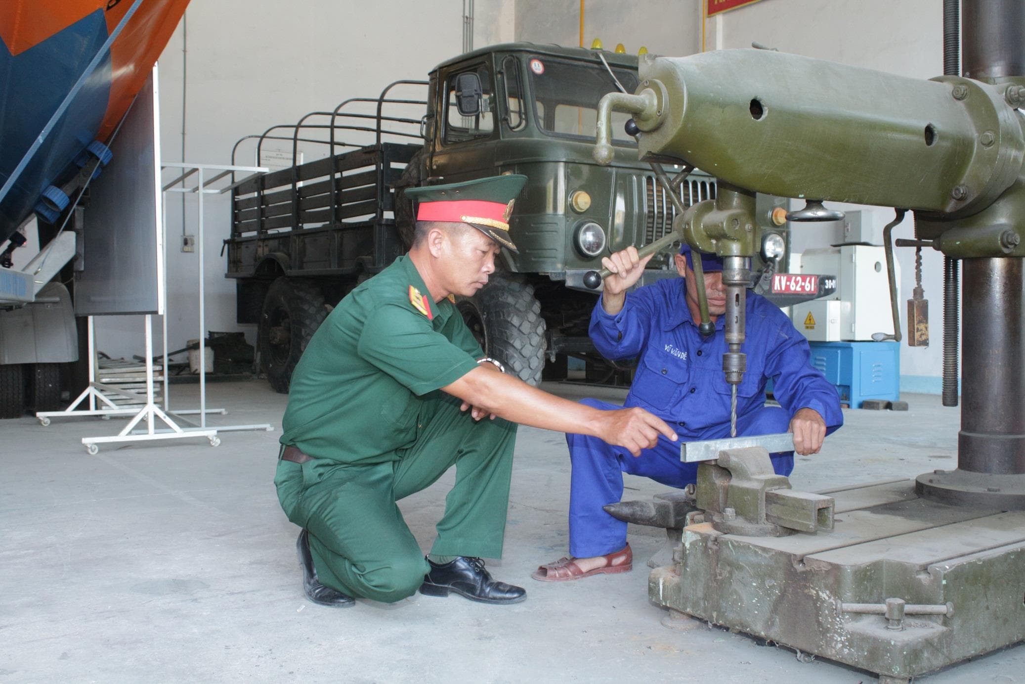 Người lính thợ giàu tâm huyết