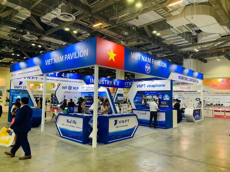 VNPT trưng bày nhiều công nghệ "Made in Vietnam" tại triển lãm Connect Tech Asia 2019