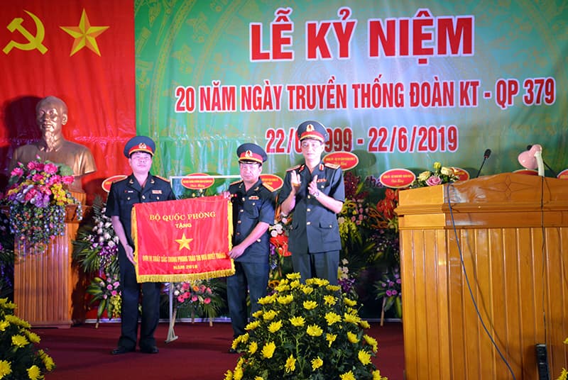 Đoàn Kinh tế - Quốc phòng 379 kỷ niệm 20 năm ngày truyền thống