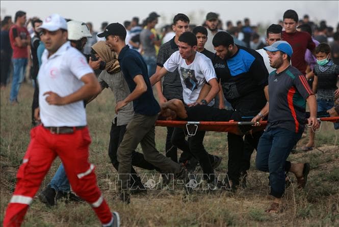 Hàng nghìn người Palestine biểu tình phản đối hoạch hòa bình Trung Đông của Mỹ