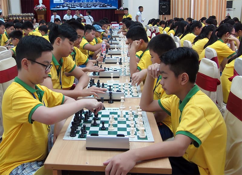 1.250 vận động viên tham dự Giải vô địch Cờ vua trẻ toàn quốc năm 2019