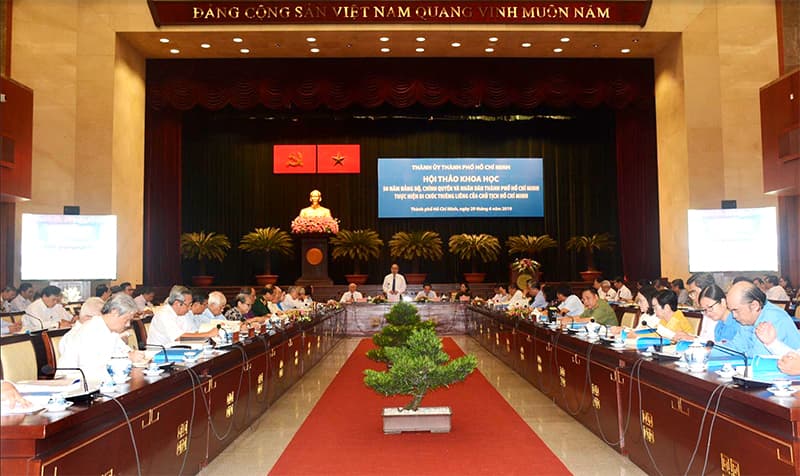 Thành ủy TP Hồ Chí Minh hội thảo 50 năm thực hiện Di chúc của Chủ tịch Hồ Chí Minh
