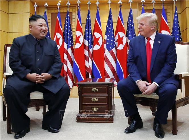 Cuộc gặp Mỹ-Triều tại DMZ: Nhất trí tái khởi động đàm phán