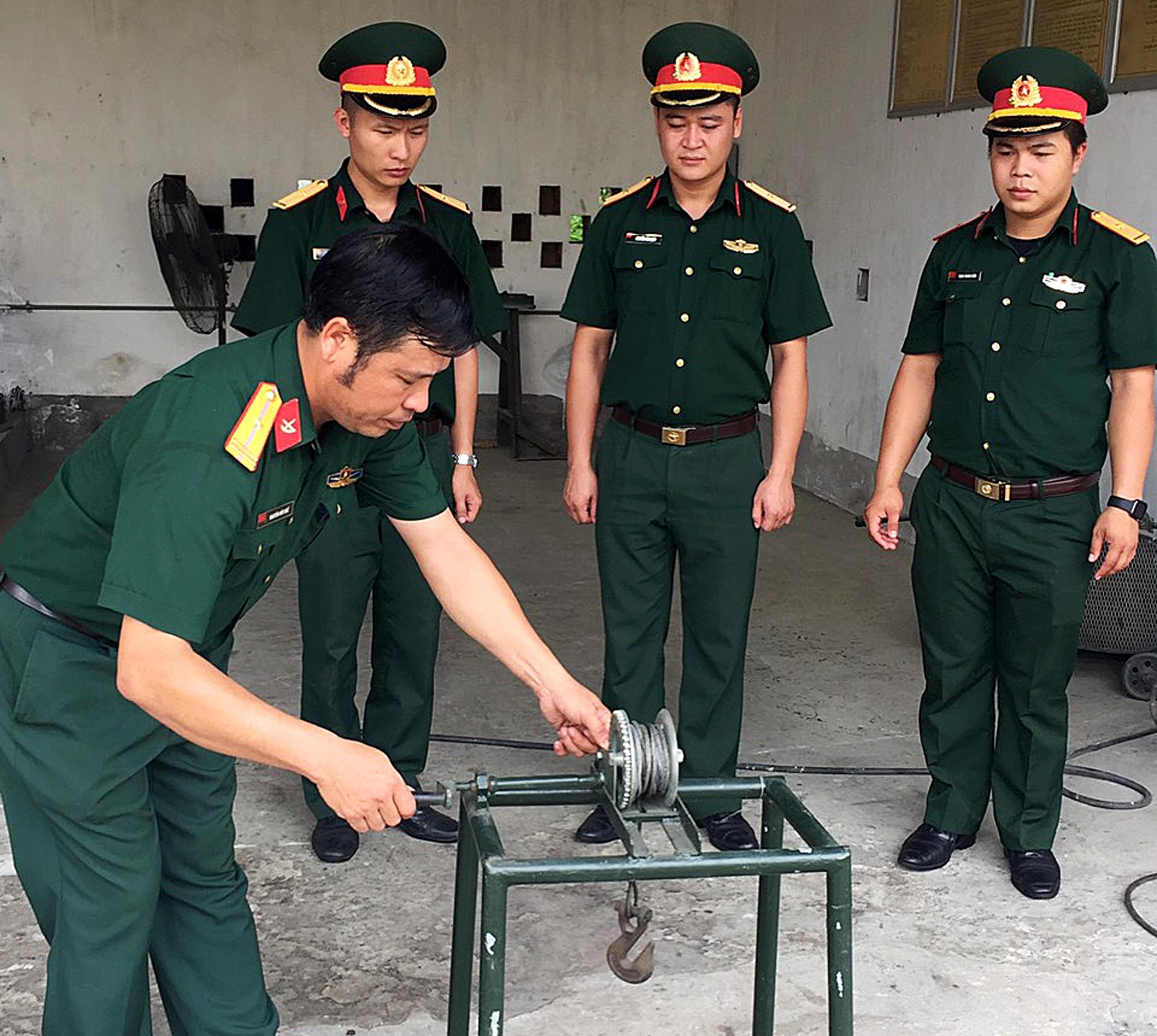 "Quế sáng kiến" ở Trung đoàn 654