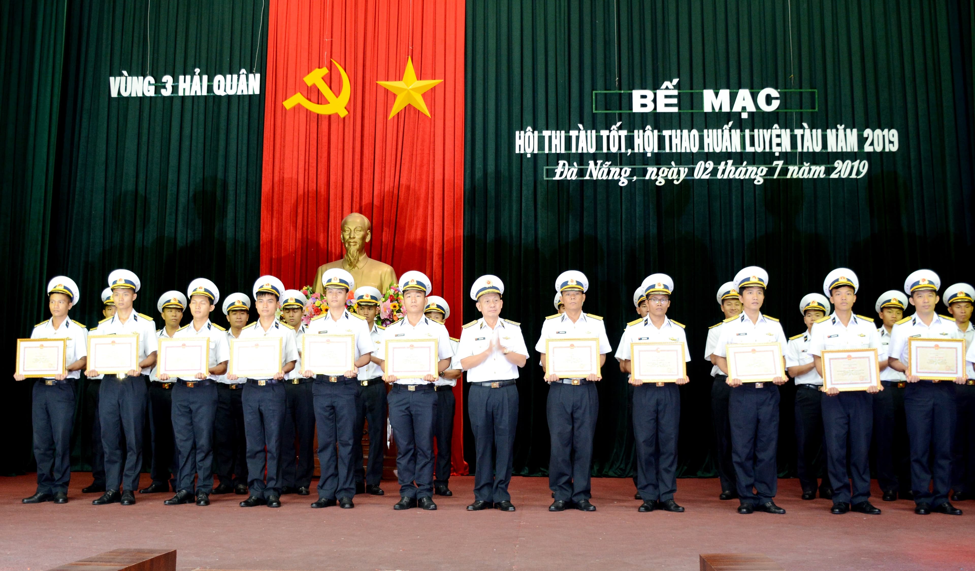 Vùng 3 Hải quân bế mạc Hội thi tàu tốt năm 2019