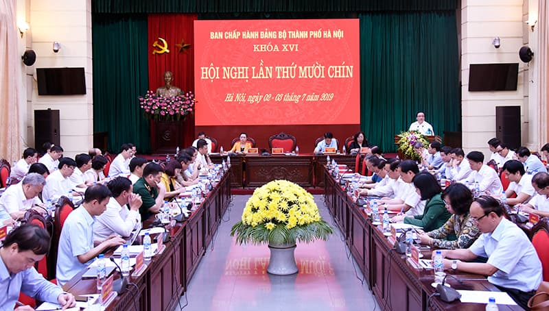 Tập trung chuẩn bị tốt nhất cho Đại hội lần thứ XVII Đảng bộ TP Hà Nội