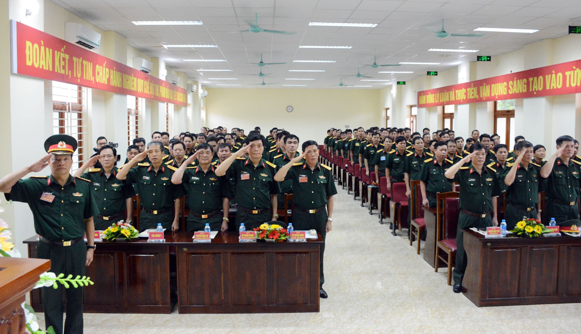 62 thí sinh dự Hội thi Cán bộ huấn luyện điều lệnh giỏi năm 2019