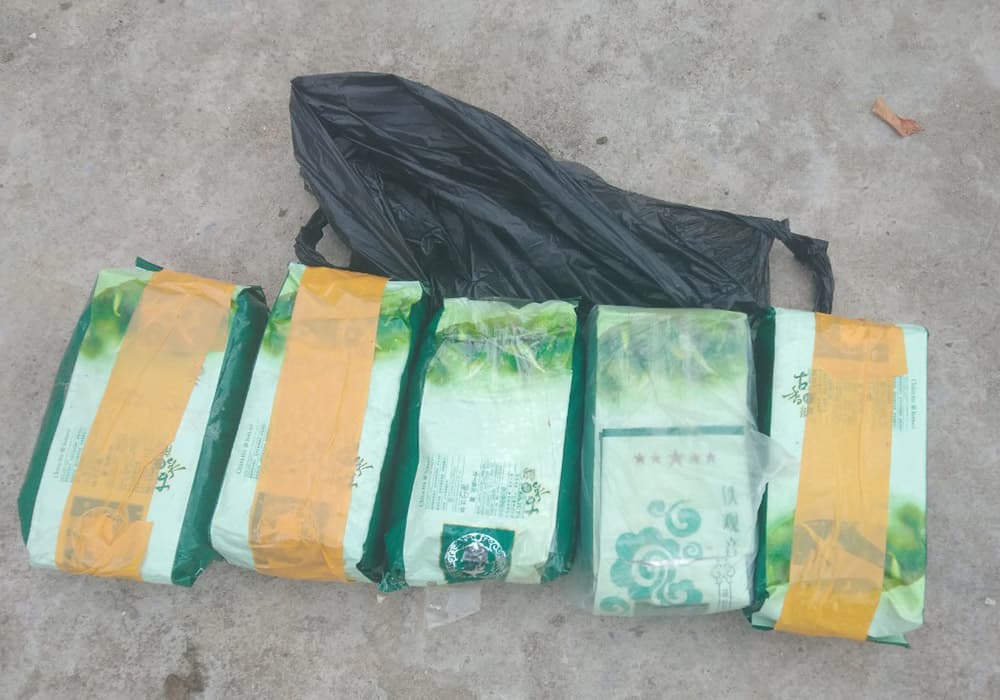 Phát hiện 5kg ma túy đá tại khu vực biên giới