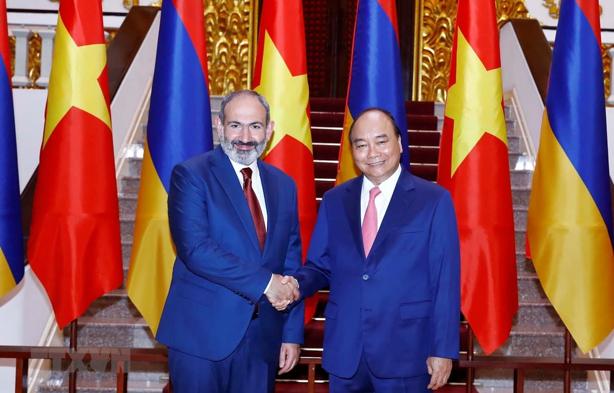 Thủ tướng Cộng hòa Armenia kết thúc chuyến thăm chính thức Việt Nam