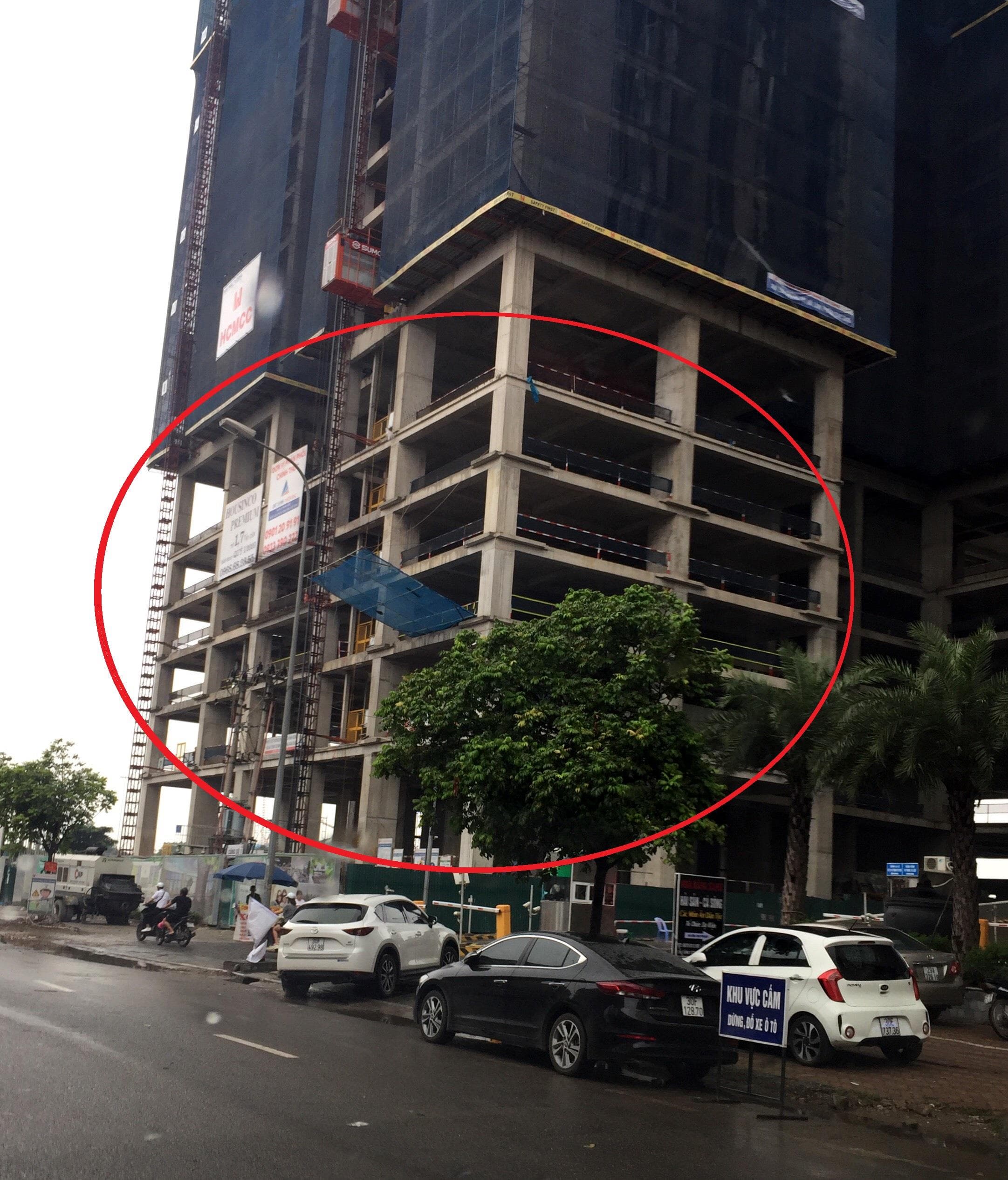 Hàng loạt vi phạm trật tự xây dựng tại dự án Housinco Tân Triều