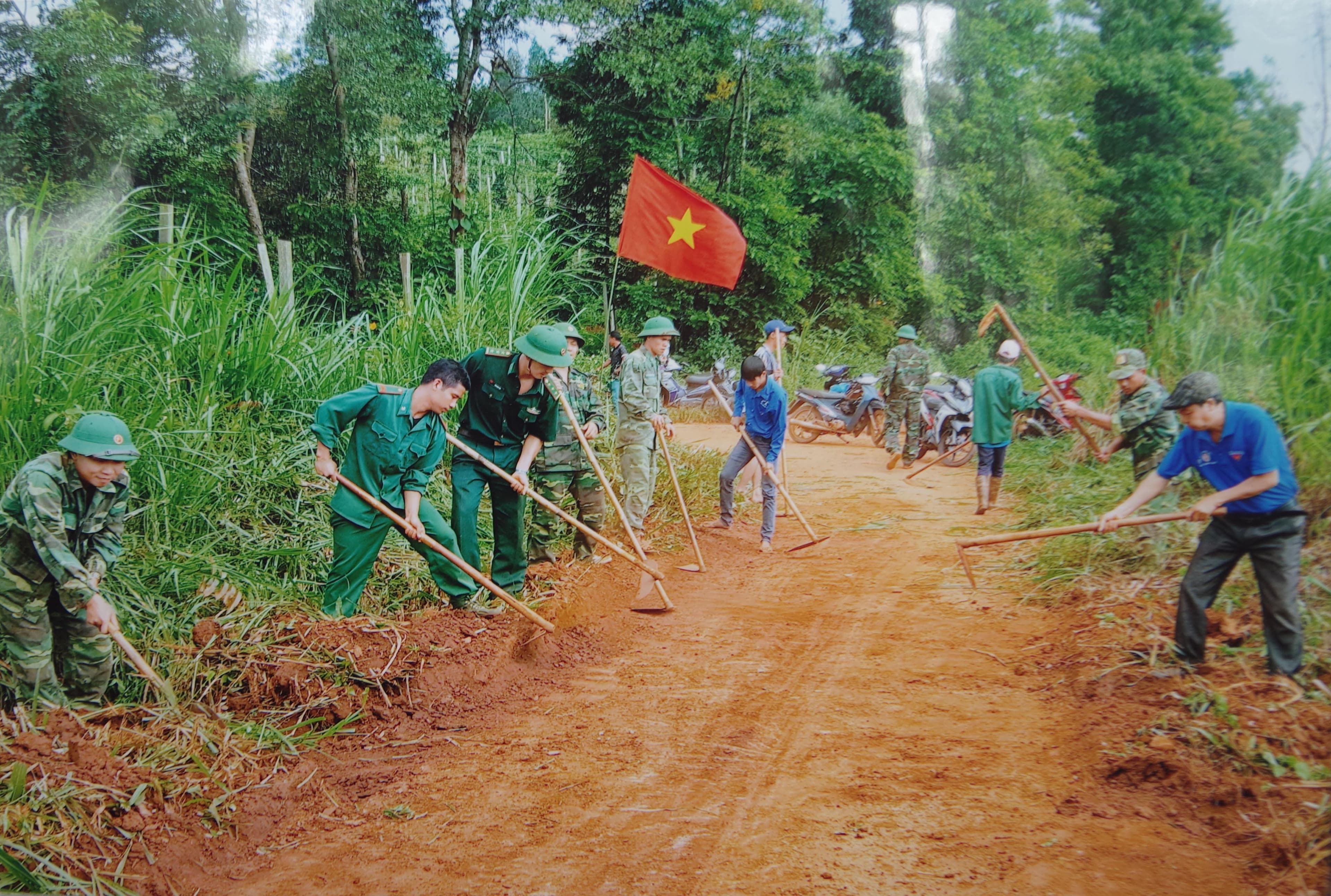Quân - dân chung sức xây dựng vùng biên giới Đắc Nông