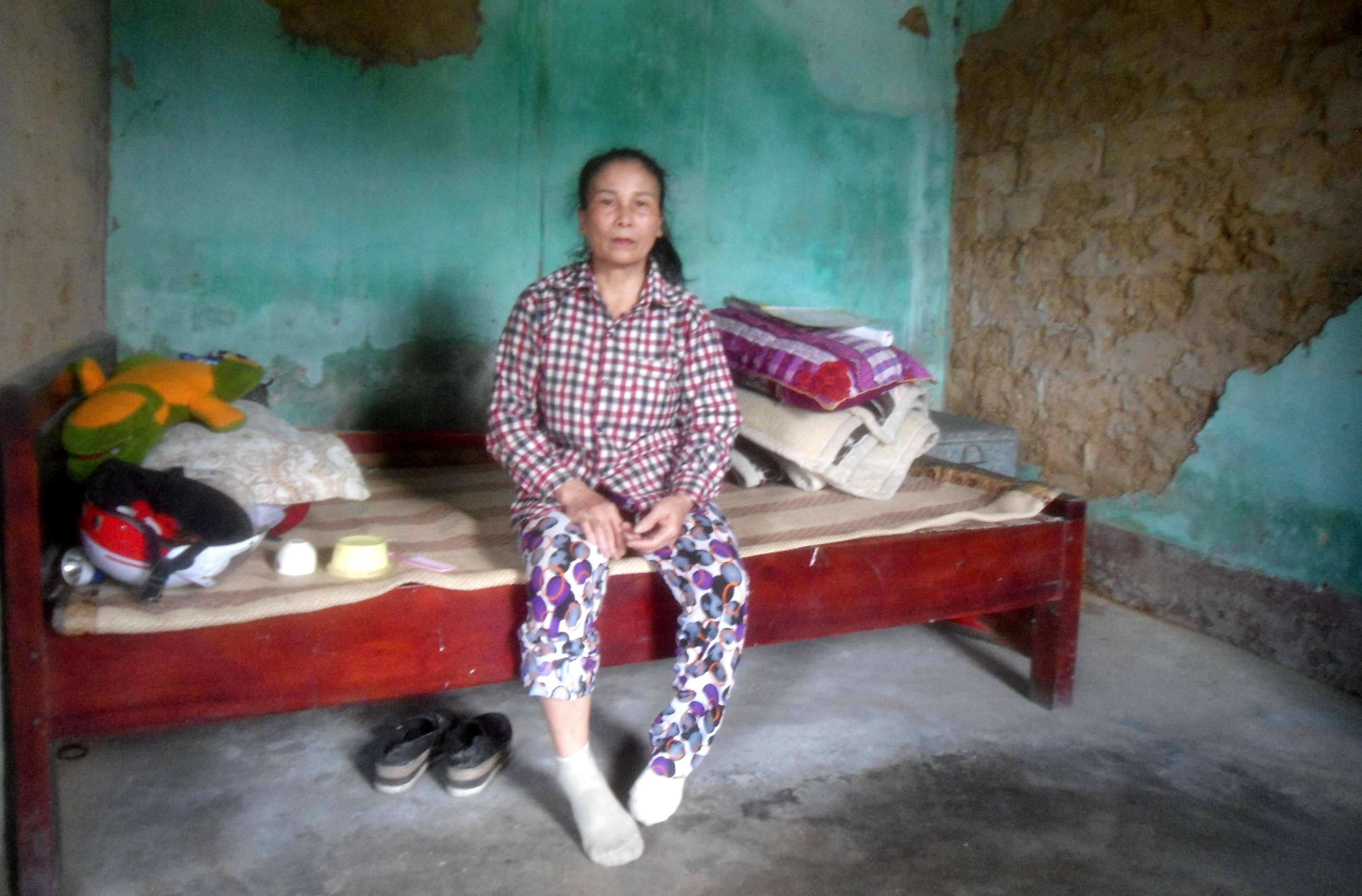 Cựu chiến binh Trần Thị Liễu cần sự giúp đỡ