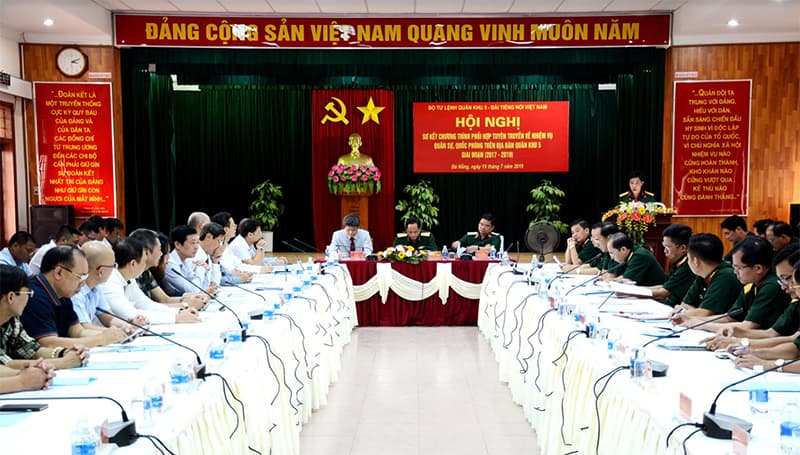 Đẩy mạnh phối hợp tuyên truyền về nhiệm vụ quân sự, quốc phòng