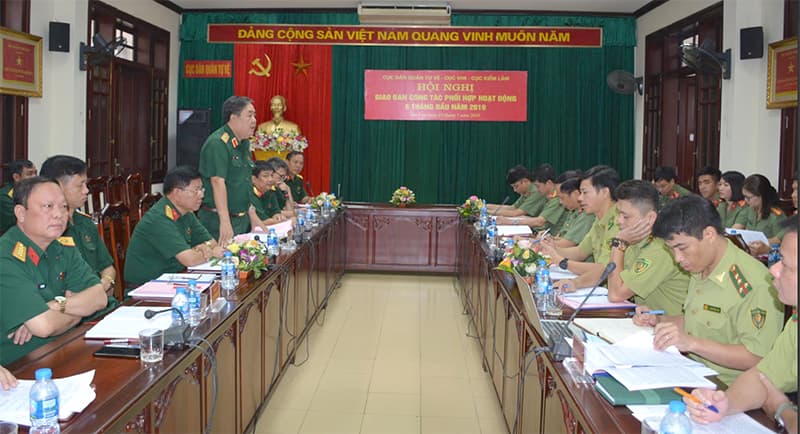 Tăng cường phối hợp giữa DQTV với các lực lượng trong bảo vệ an ninh chính trị