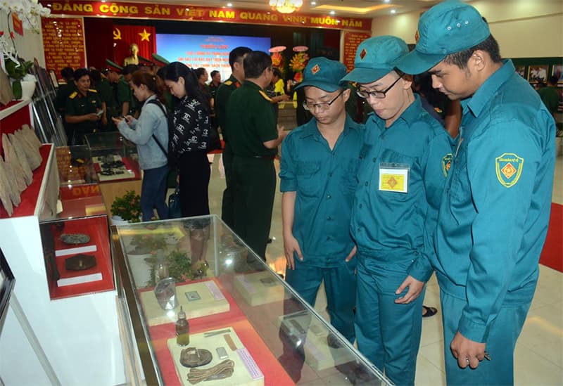 Khai mạc triển lãm Lực lượng vũ trang Quân khu 7 làm tốt công tác chính sách thương binh, liệt sĩ
