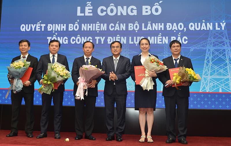 Bổ nhiệm các chức danh lãnh đạo Tổng công ty Điện lực miền Bắc