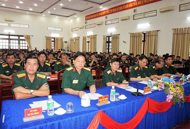 Khai mạc Hội thi cán bộ huấn luyện điều lệnh và rèn luyện thể lực giỏi năm 2019