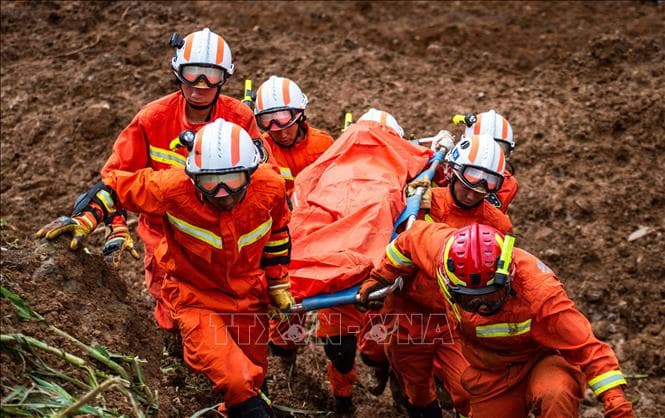 Trung Quốc: Hơn 50 người chết và mất tích do sạt lở đất đá tại tỉnh Quý Châu
