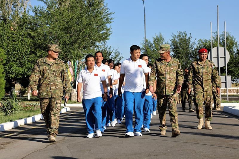 Uzbekistan nồng nhiệt chào đón Đội tuyển Quân y Việt Nam tham gia Army Games 2019