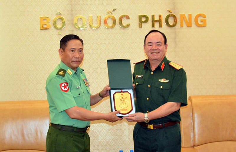 Quan hệ quốc phòng Việt Nam-Myanmar phát triển tích cực
