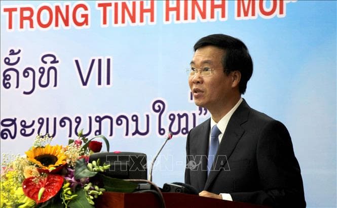 Khai mạc hội thảo Lý luận lần thứ VII giữa Đảng Cộng sản Việt Nam và Đảng Nhân dân Cách mạng Lào