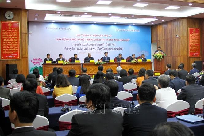 Bế mạc Hội thảo Lý luận lần thứ VII giữa Đảng Cộng sản Việt Nam và Đảng Nhân dân Cách mạng Lào