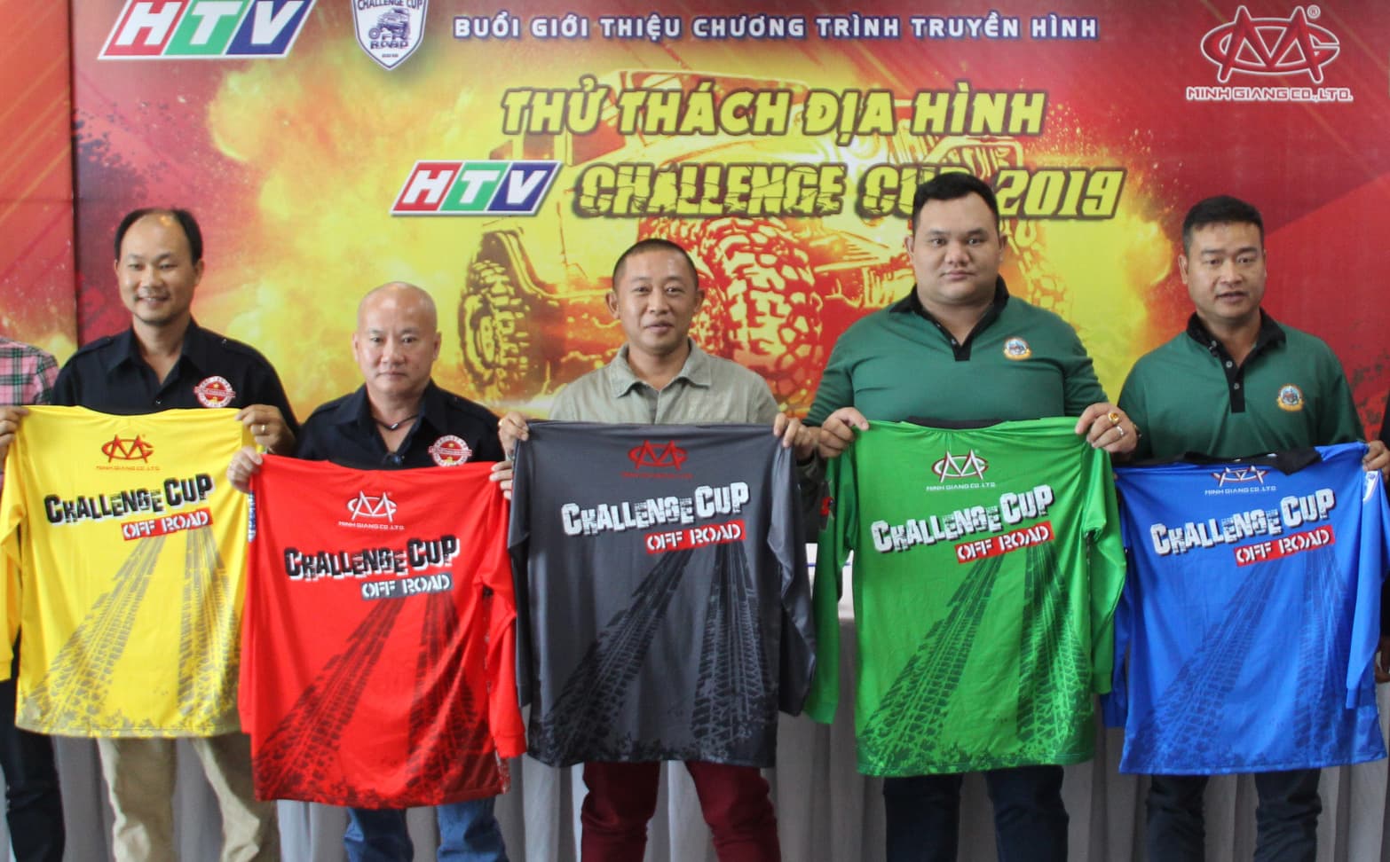 Gần 140 vận động viên tham gia cuộc đua xe địa hình “HTV Challenge cup 2019”