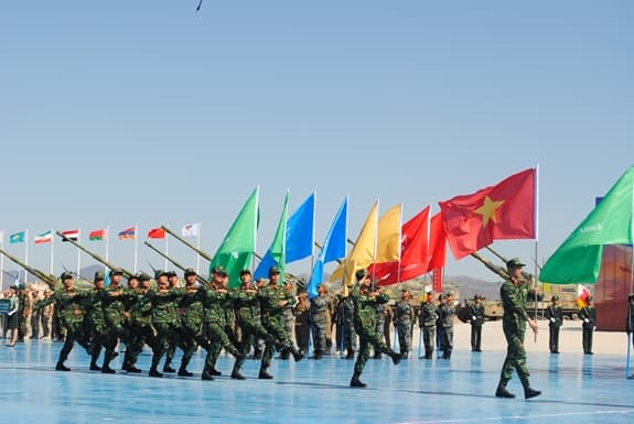 Tinh thần và ý chí Việt Nam trên “đấu trường” quân sự quốc tế