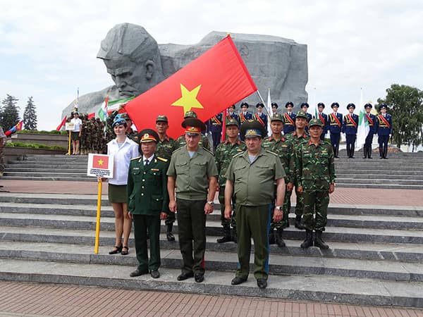Đội tuyển Bắn tỉa Quân đội Việt Nam bắt đầu bước vào cuộc thi tại Army Games 2019