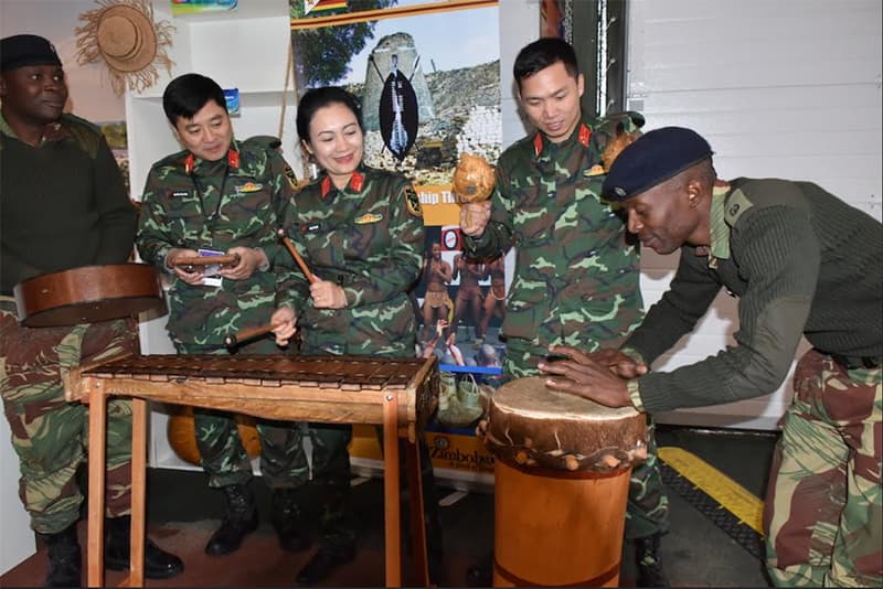 Ấn tượng “góc Việt Nam” ở Nhà Hữu nghị Army Games 2019