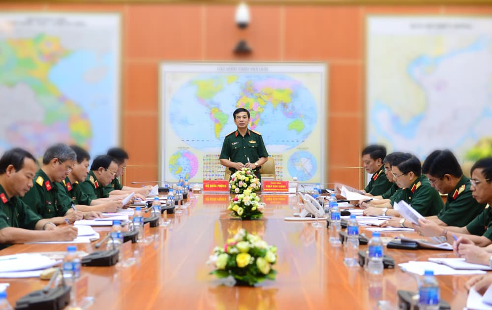 Hội nghị xét duyệt điểm chuẩn tuyển sinh quân sự năm 2019