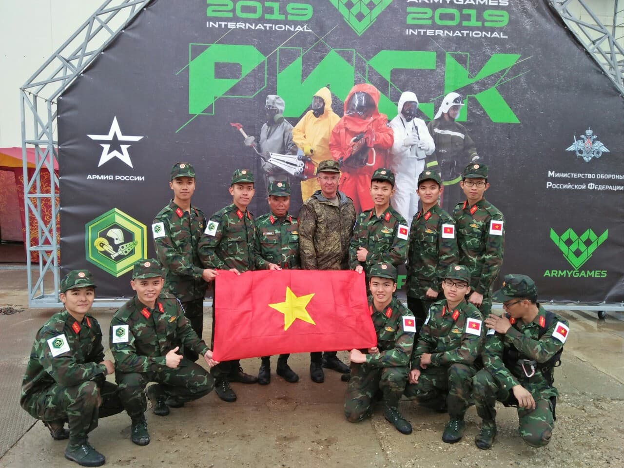 Đội Cứu hộ Cứu nạn thi đấu xuất sắc