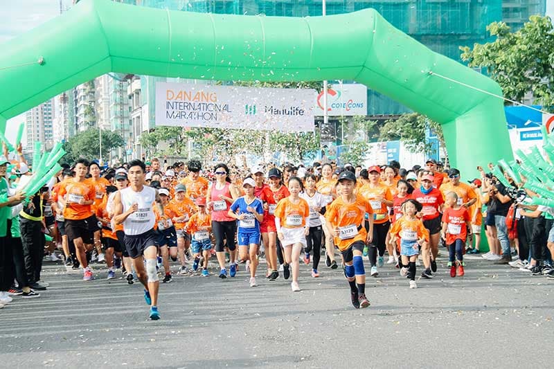 Hơn 9.000 vận động viên tham gia cuộc thi Marathon quốc tế Đà Nẵng 2019