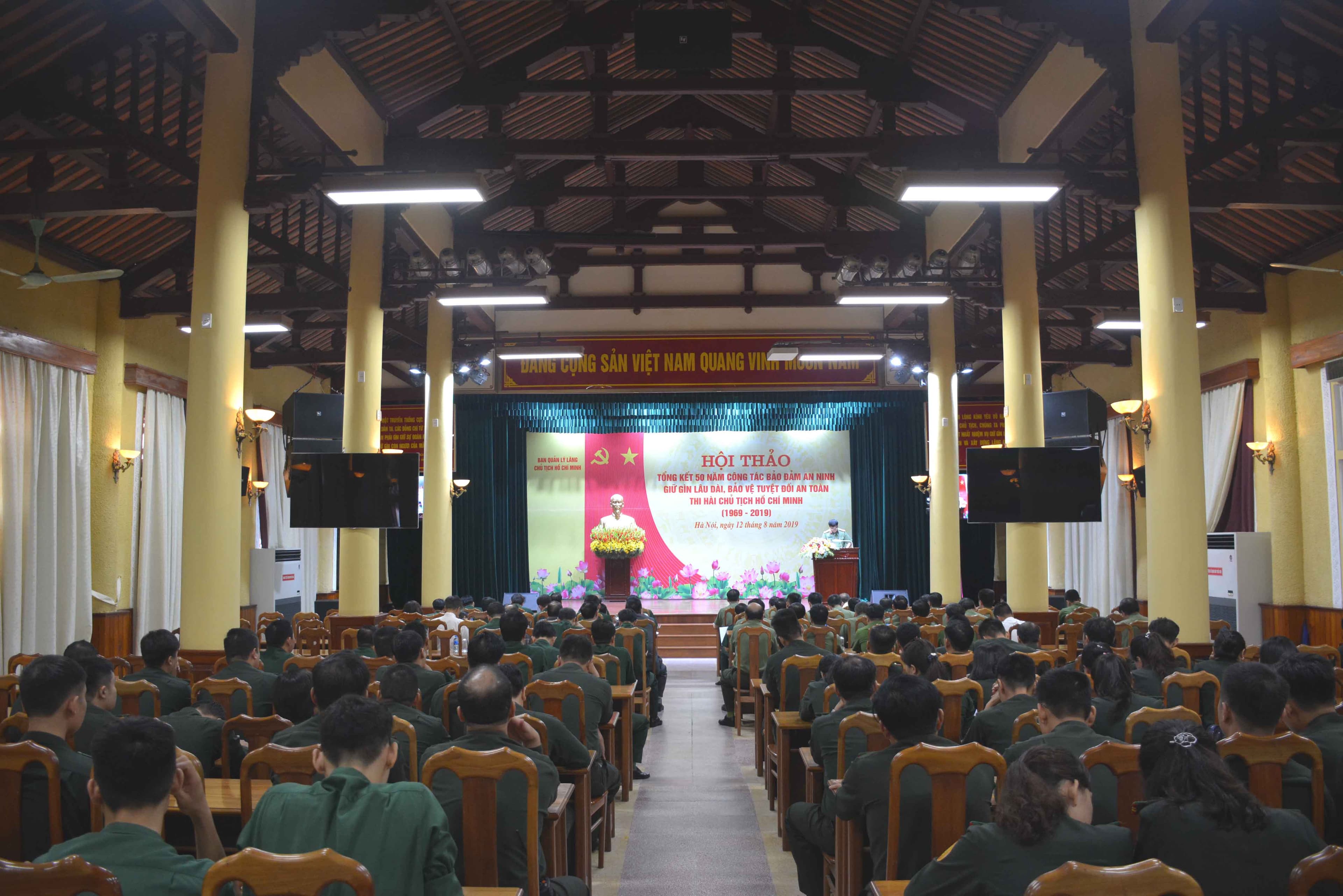 Bảo đảm an ninh, giữ gìn lâu dài, bảo vệ tuyệt đối an toàn thi hài Chủ tịch Hồ Chí Minh