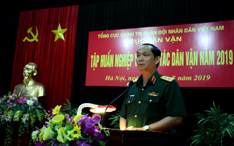 Tập huấn nghiệp vụ công tác dân vận, tuyên truyền đặc biệt toàn quân