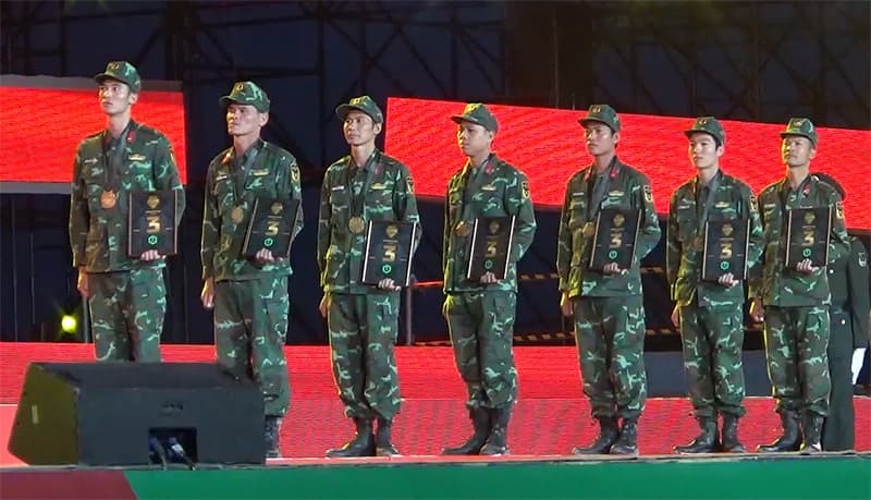 Bế mạc Army Games tại Trung Quốc, Đội tuyển Hóa học nhận Huy chương Đồng