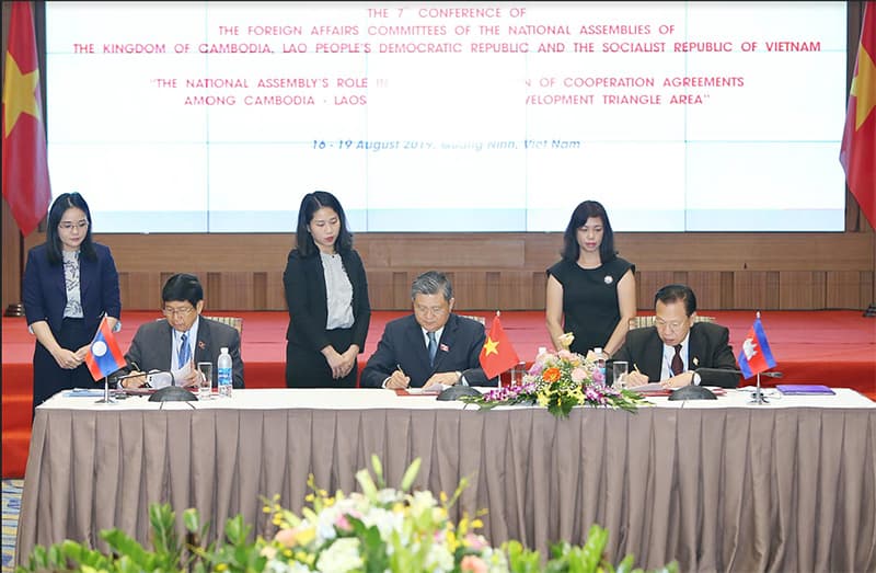Tuyên bố chung của Ủy ban Đối ngoại Quốc hội ba nước Campuchia–Lào–Việt Nam