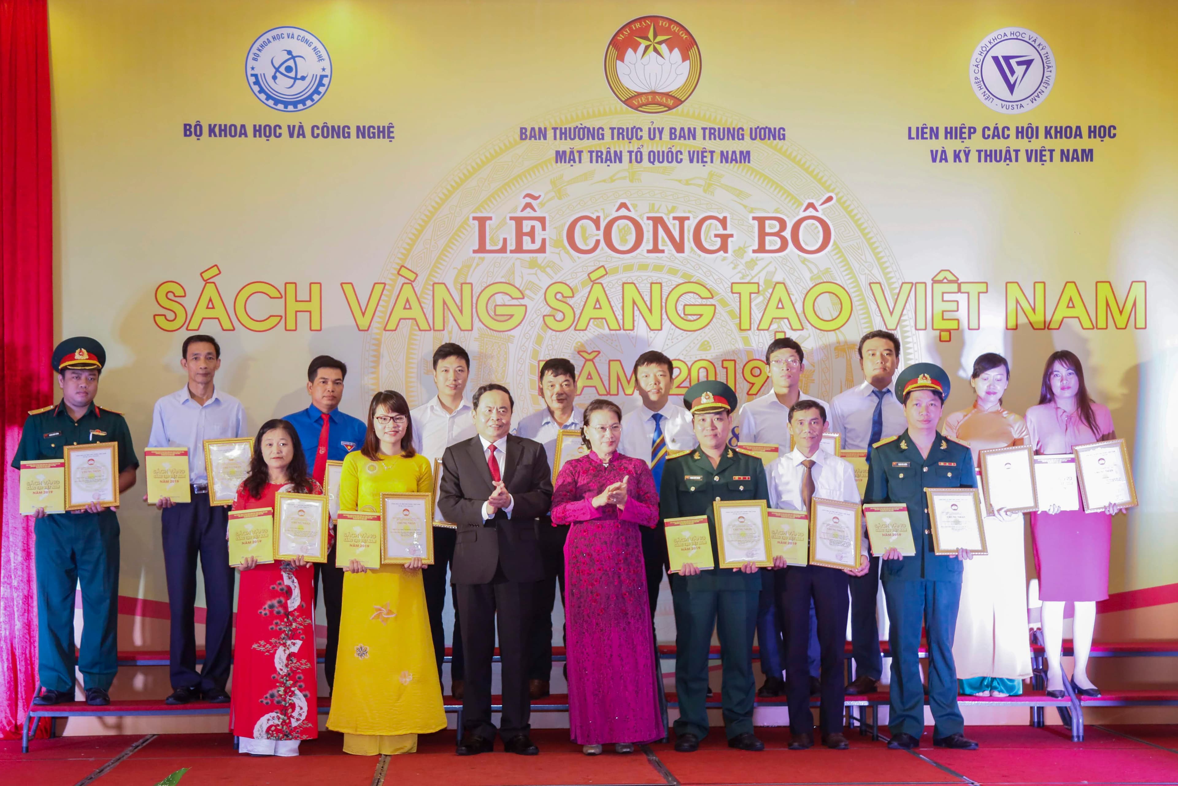 Chủ tịch Quốc hội dự Lễ công bố Sách vàng Sáng tạo Việt Nam năm 2019