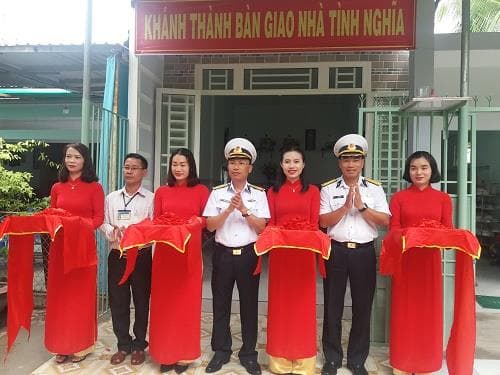 Những ngôi nhà tình nghĩa ở Quân chủng Hải quân