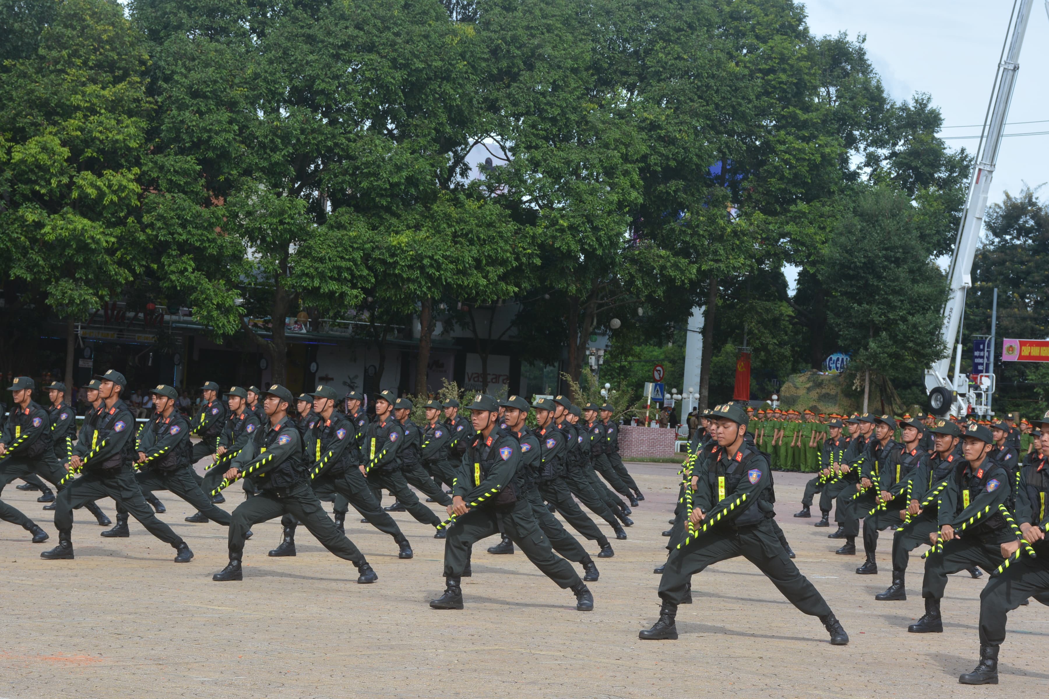 Hội thi điều lệnh, bắn súng, võ thuật Công an nhân dân lần thứ 5-năm 2019, khu vực phía Nam
