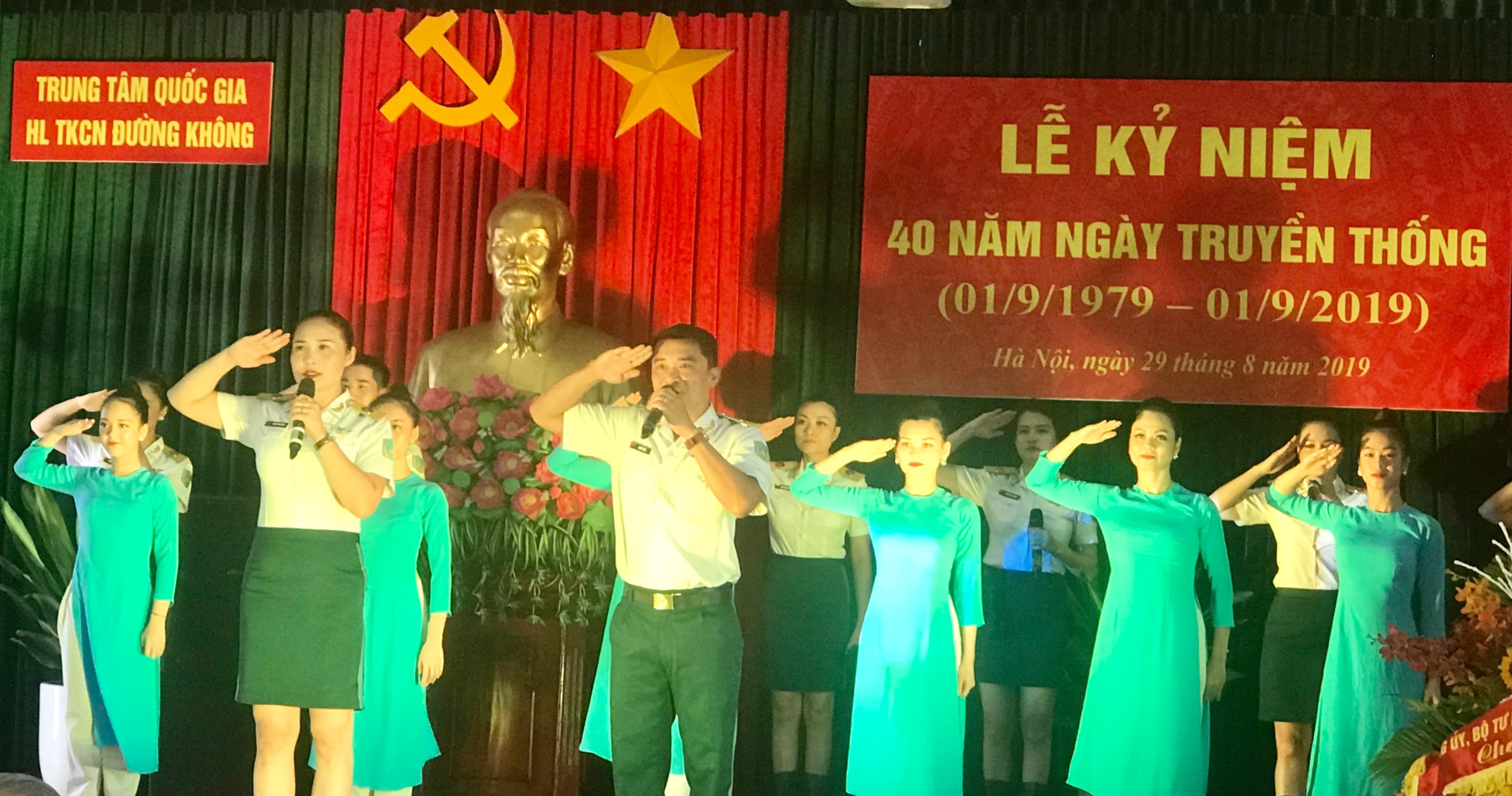 Trung tâm Quốc gia Huấn luyện và tìm kiếm cứu nạn đường không kỷ niệm 40 năm Ngày truyền thống