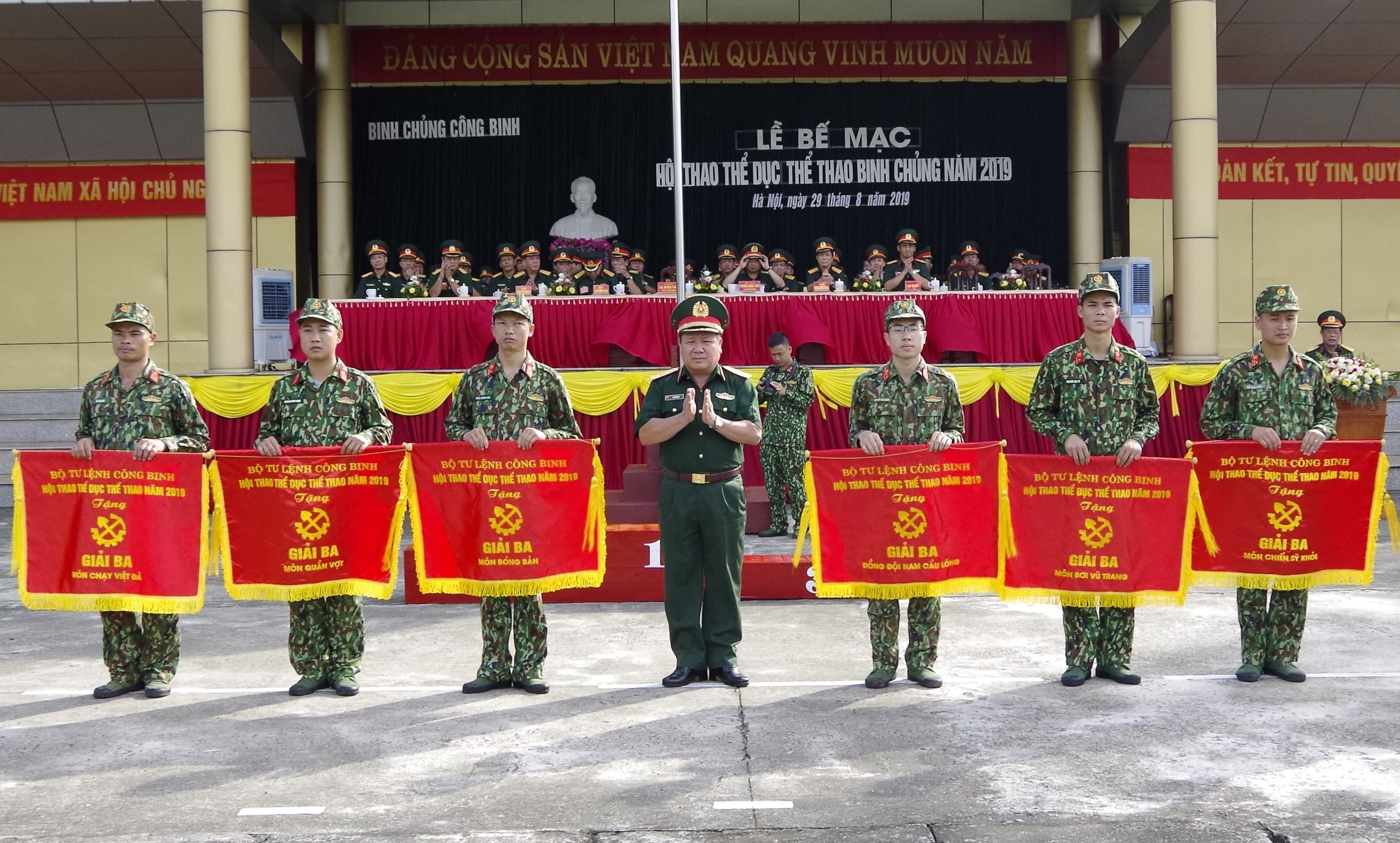 Binh chủng Công binh bế mạc Hội thao Thể dục - Thể thao năm 2019