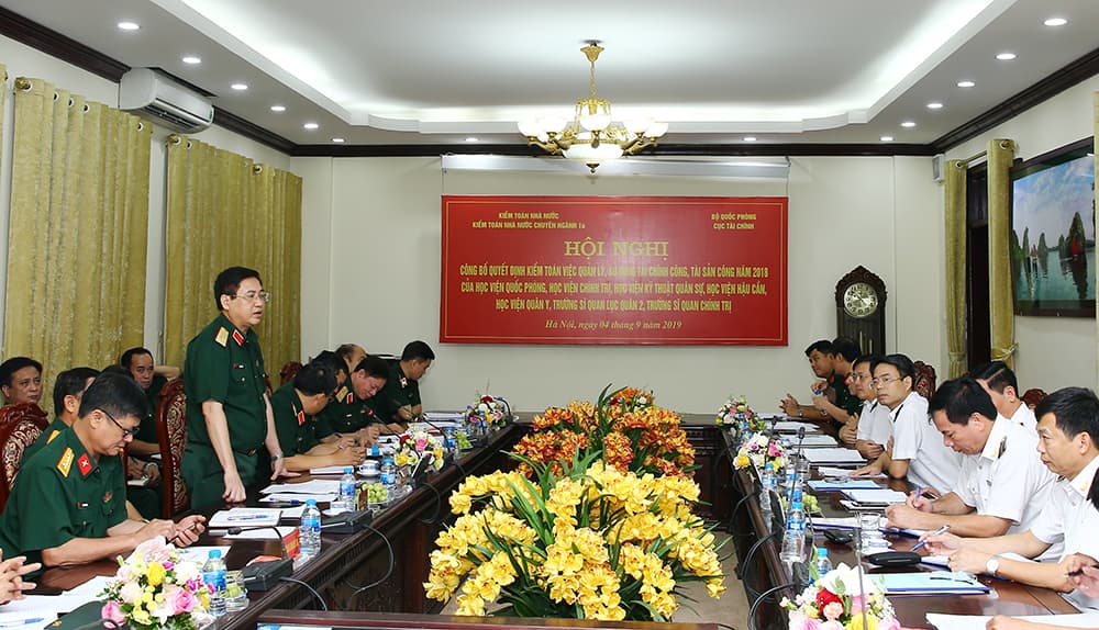 Hội nghị công bố quyết định kiểm toán
