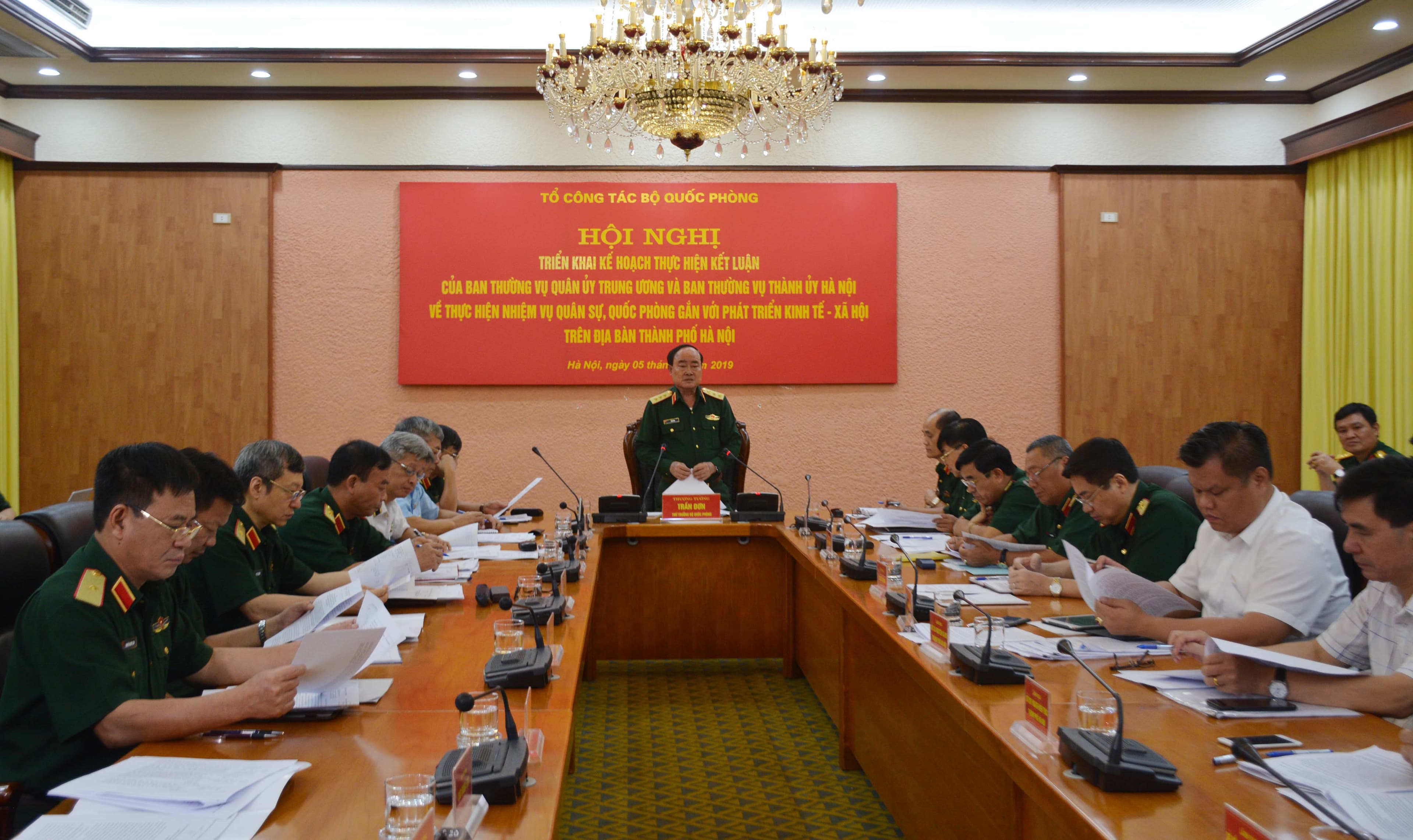 Thực hiện nhiệm vụ quân sự, quốc phòng gắn với phát triển KTXH trên địa bàn Thủ đô