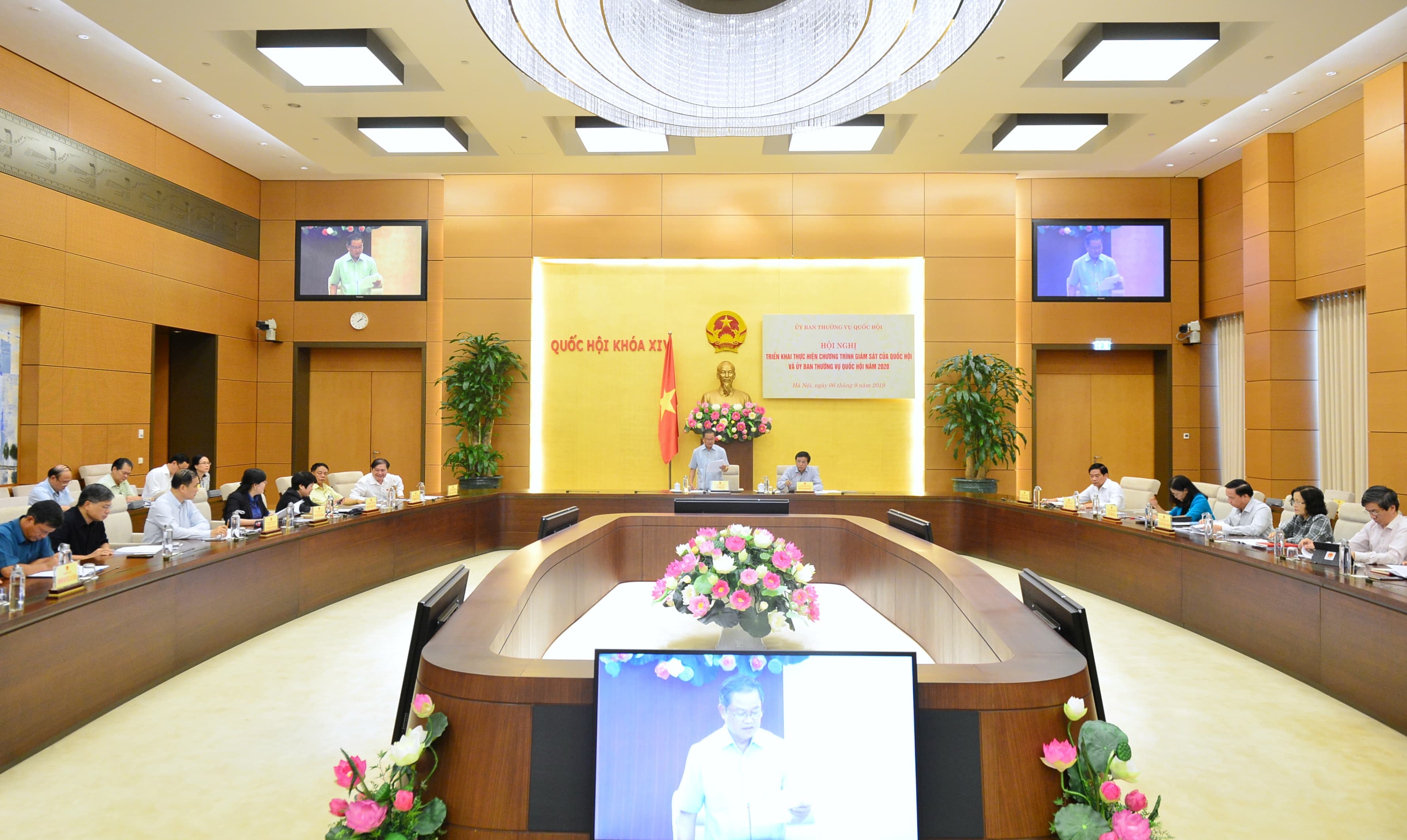 Ủy ban Thường vụ Quốc hội tổ chức hội nghị triển khai chương trình giám sát năm 2020