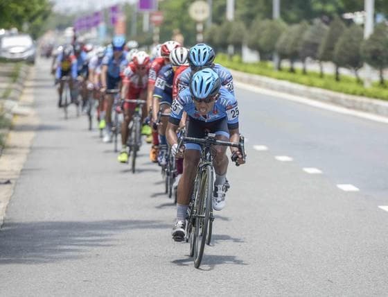 Chặng 7 Giải xe đạp quốc tế VTV 2019: Loic giành lại áo vàng