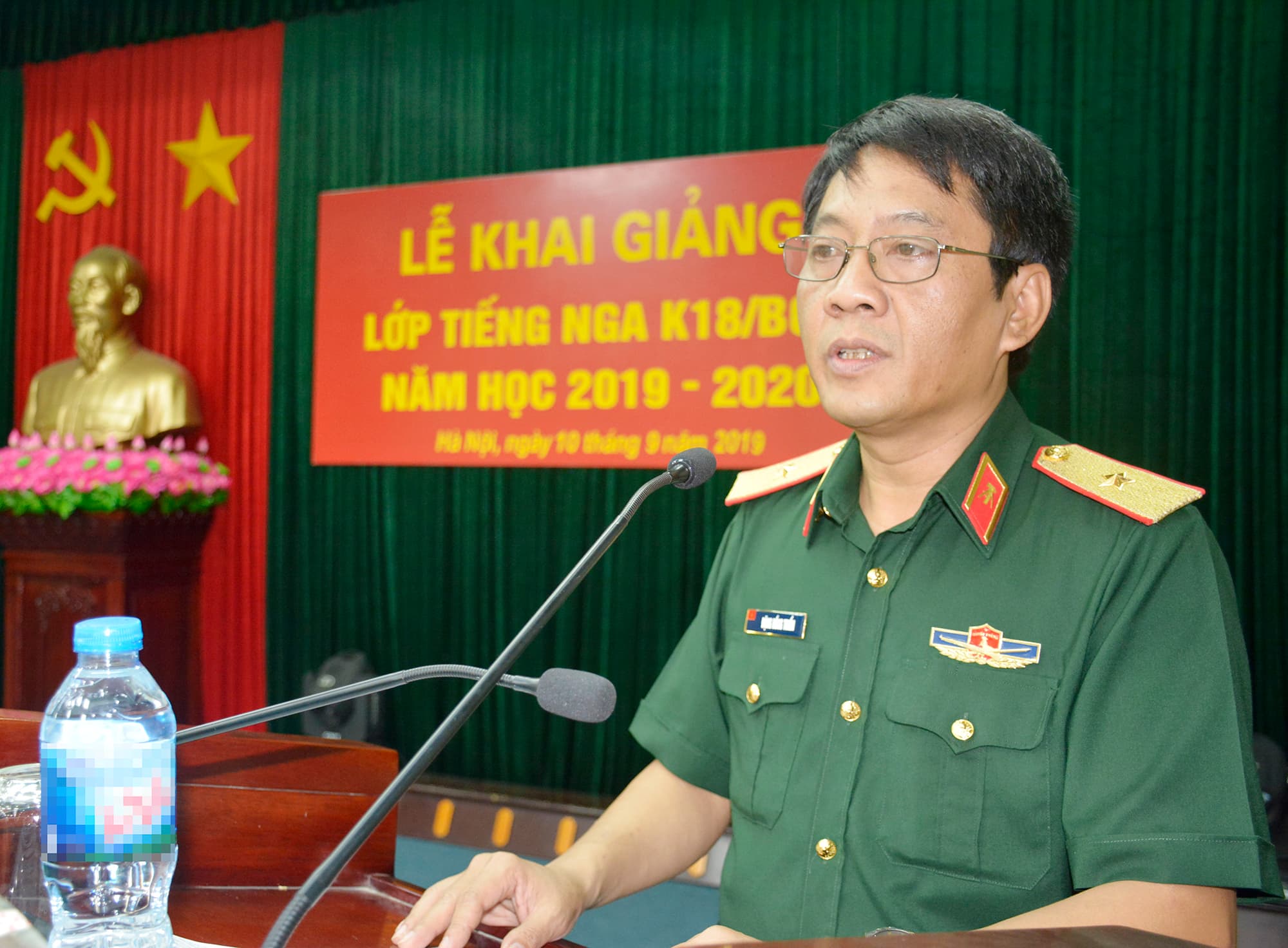 Khai giảng lớp tiếng Nga khóa 18 của Bộ Quốc phòng
