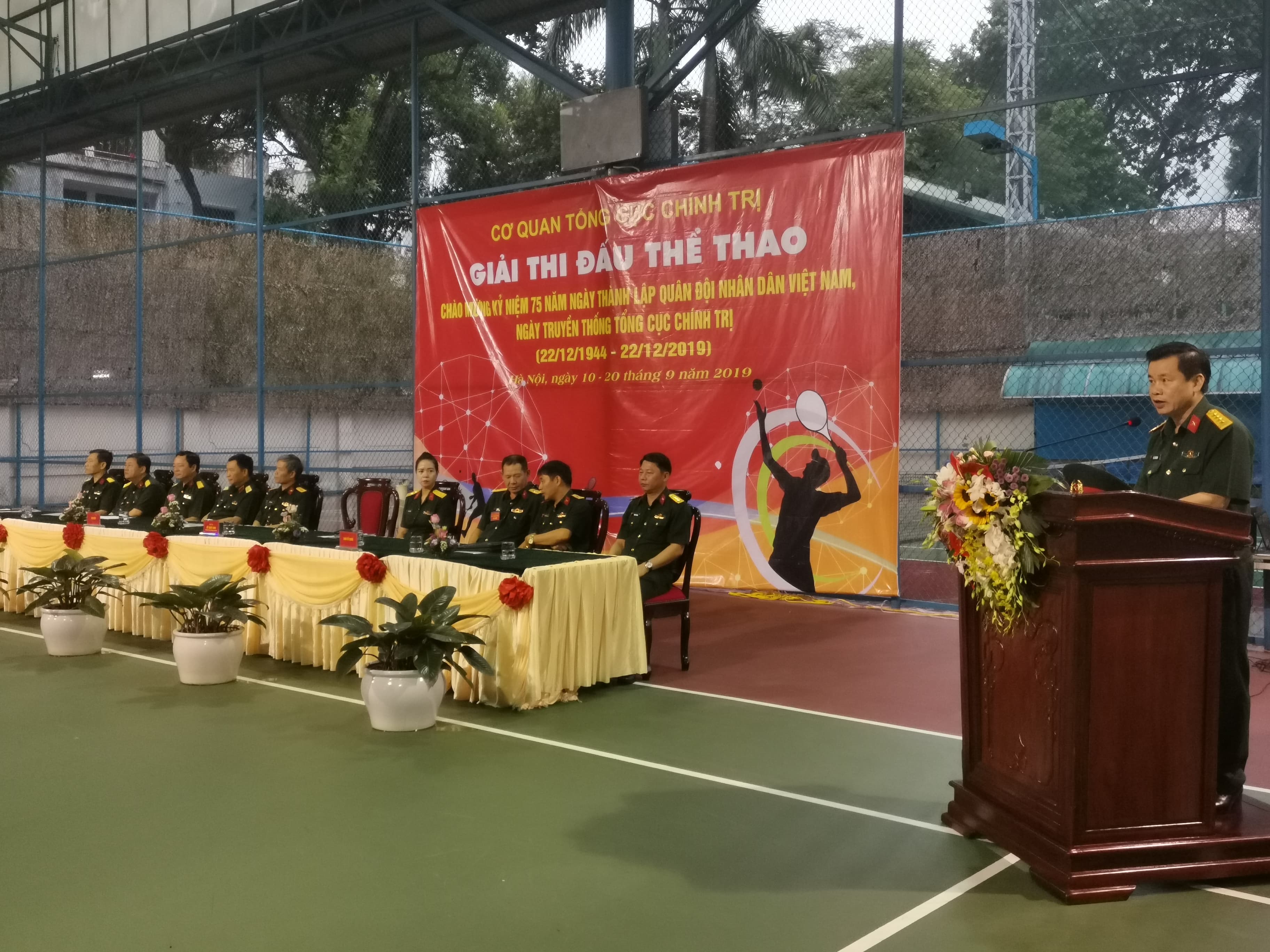 236 vận động viên thi đấu Giải thể thao Cơ quan Tổng cục Chính trị năm 2019