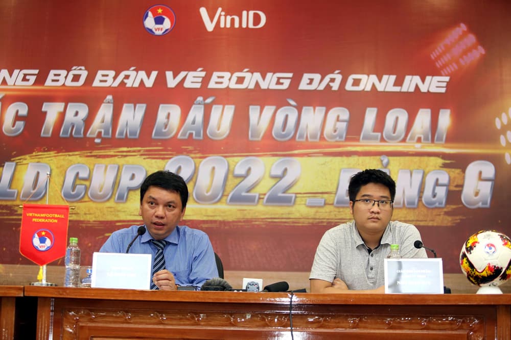 VFF bán vé các trận sân nhà của Đội tuyển Việt Nam qua ứng dụng VinID